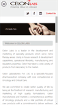 Mobile Screenshot of celonlabs.com